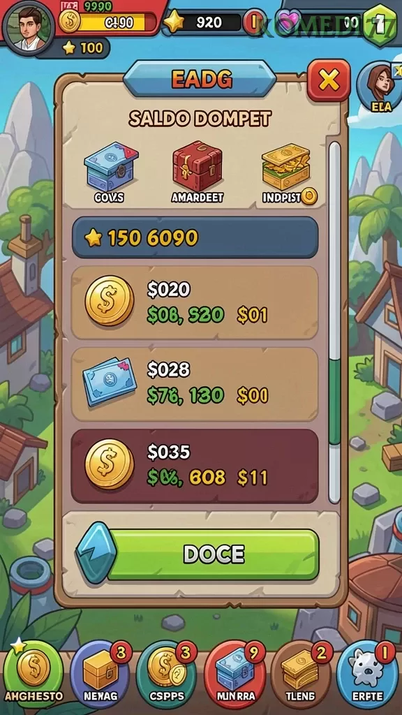 Screenshot Stolen Treasures